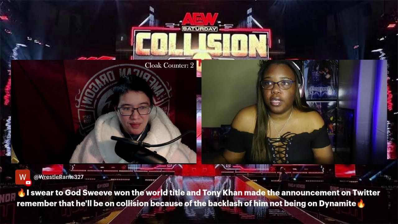 1/17 AEW Collision Maximum Carnage Watch Along
