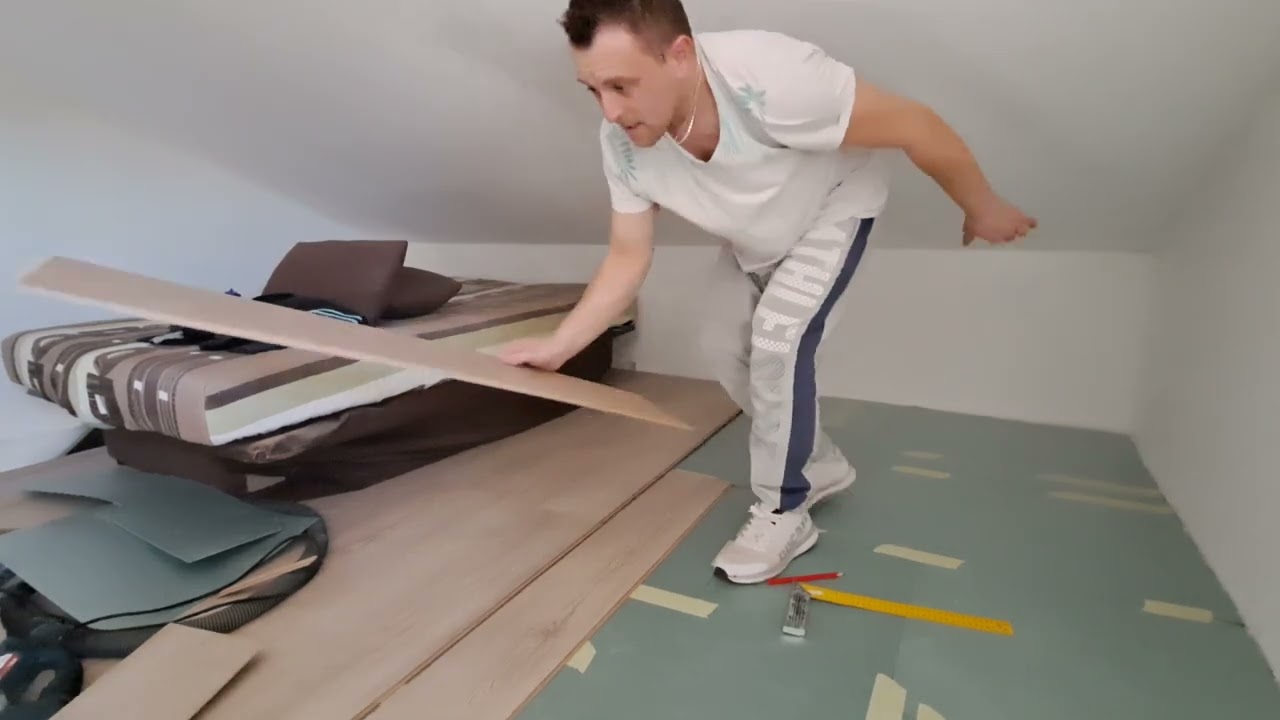 POSTAVLJANJE LAMINATA 🤝