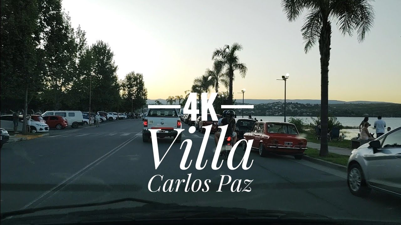 driving VILLA CARLOS PAZ 2023 | CORDOBA 4K