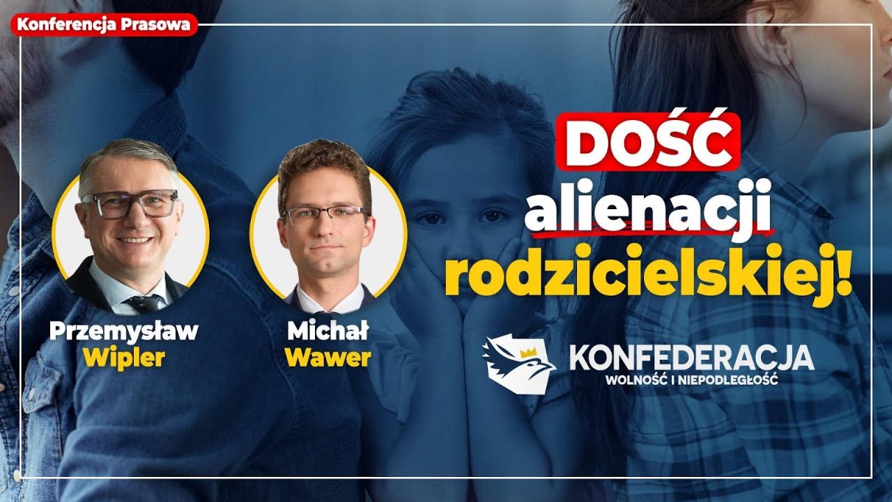 Konfederacja składa projekt ustawy o przeciwdziałaniu alienacji rodzicielskiej! #NaŻywo #Sejm
