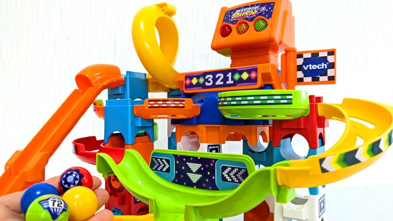 Marble run race  ☆ Summary video of over 10 types of Colorful marble .Compilation  1h video ！