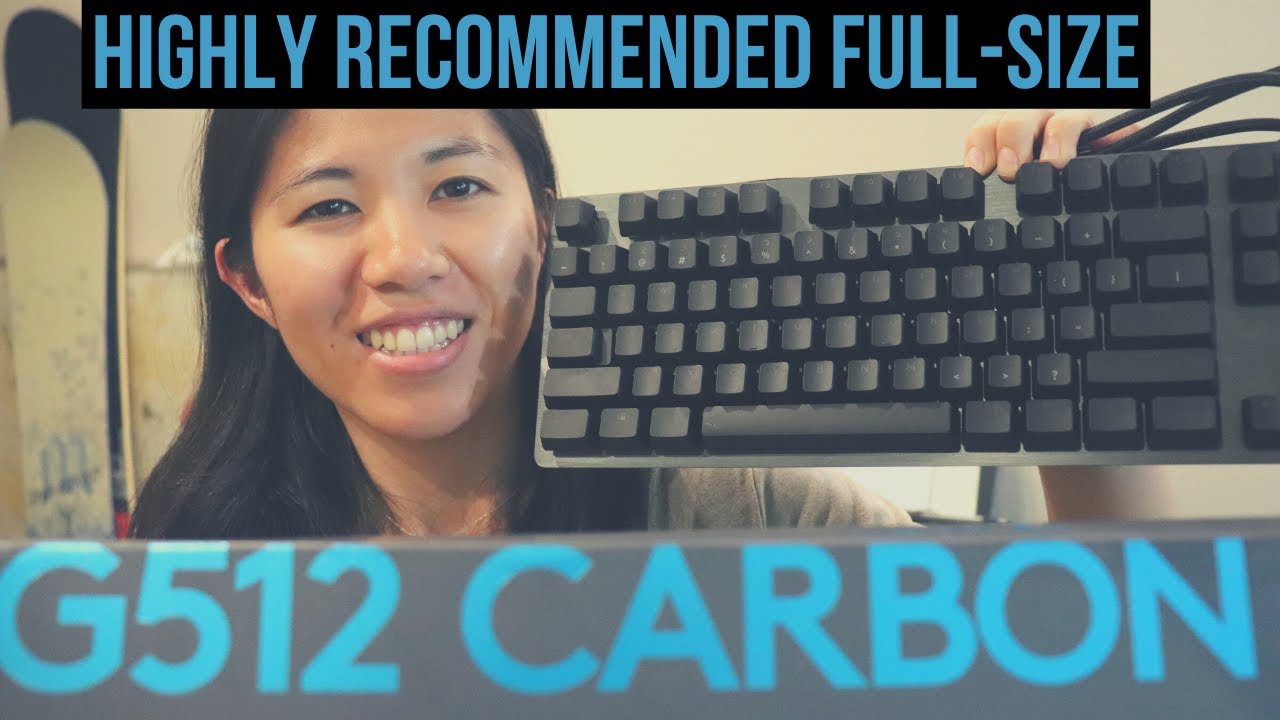 Simple Full-Sized Keyboard: Logitech G512 Carbon with GX Browns Mechanical Keyboard Review