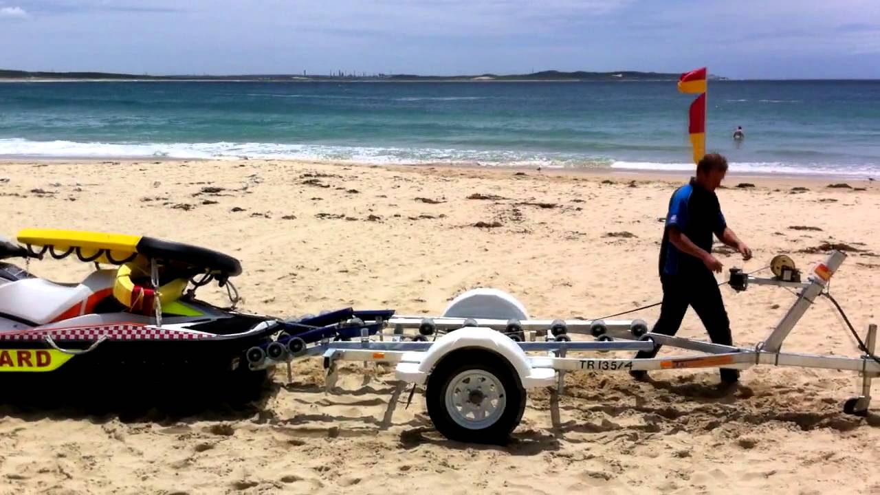 Bold Trailers Customised Jet Ski Trailer For Sutherland Shire Council Lifeguards