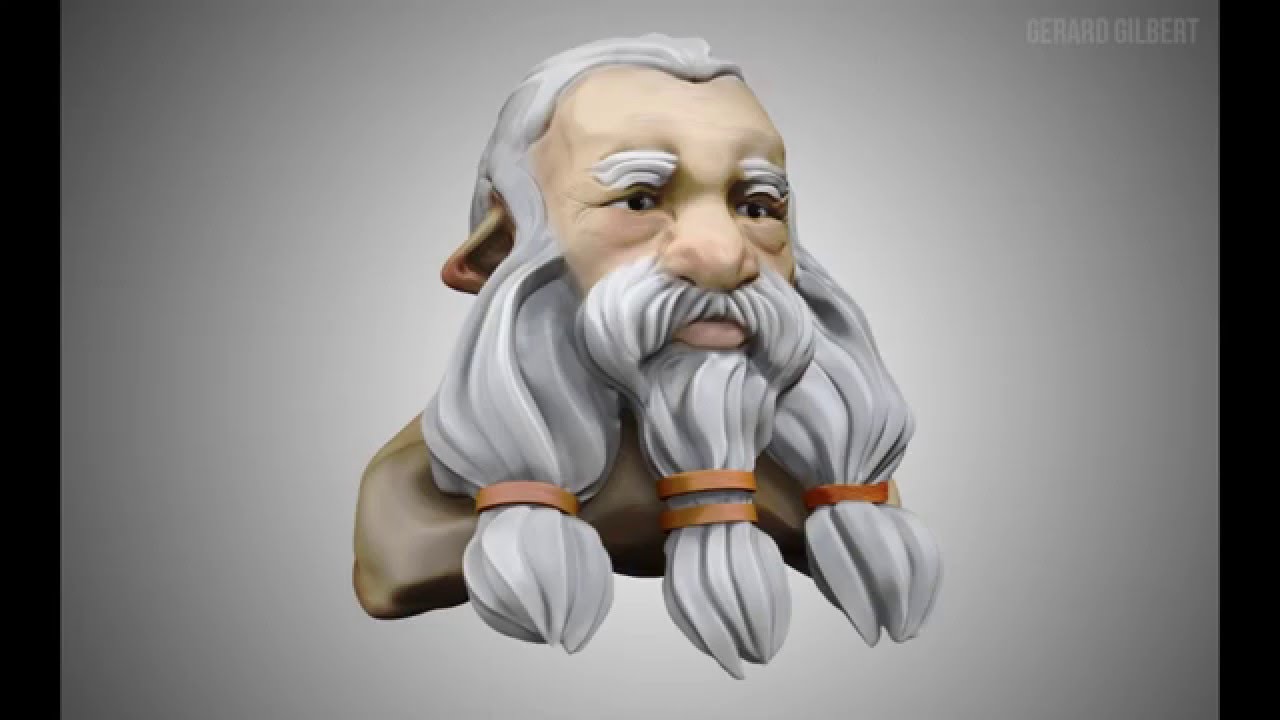 Dwarf Elder - Zbrush Sculpt