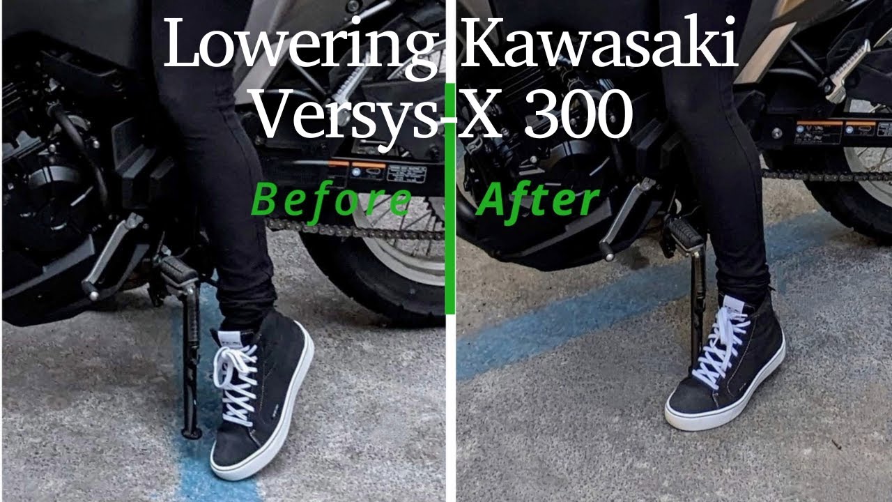 Lowering Kawasaki Versys-X 300