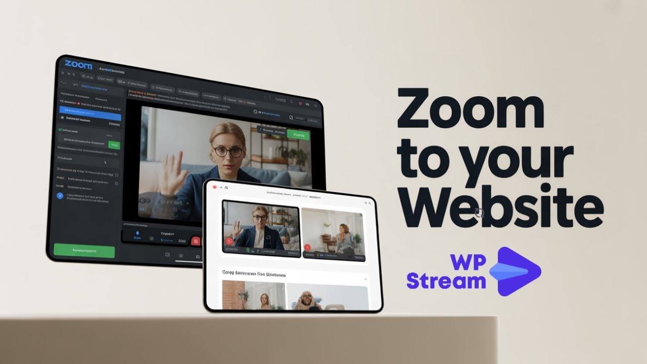 How to Live Stream a Zoom Webinar on your Site