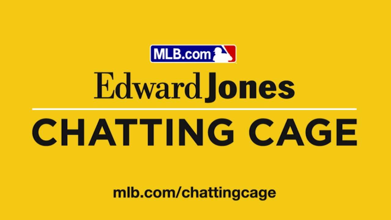 Ryan Madson joins the Edward Jones Chatting Cage