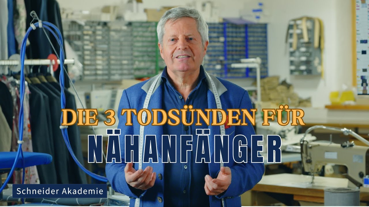 Die 3 Todsünden für Nähanfänger