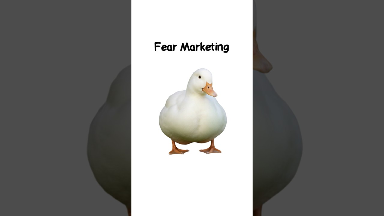 Fear Marketing (Explained by Ducks)