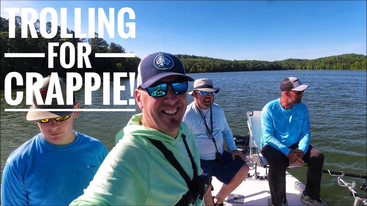 Trolling For Crappie on Cedar Creek Reservoir with guide Tracy Humber.