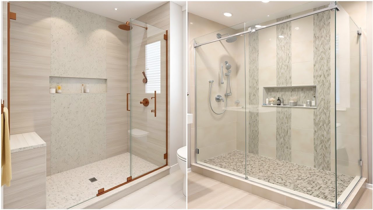 100 Diseños Modernos de Baños y Duchas 2025 Azulejos de Mármol, Walk-In Showers y Espacios Pequeños