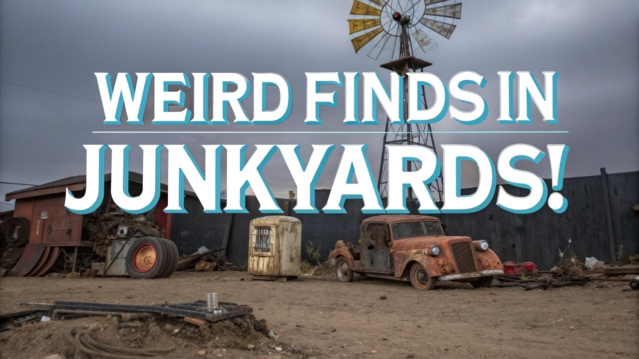 The 101 Most Bizarre and Weird Finds in US Junkyards