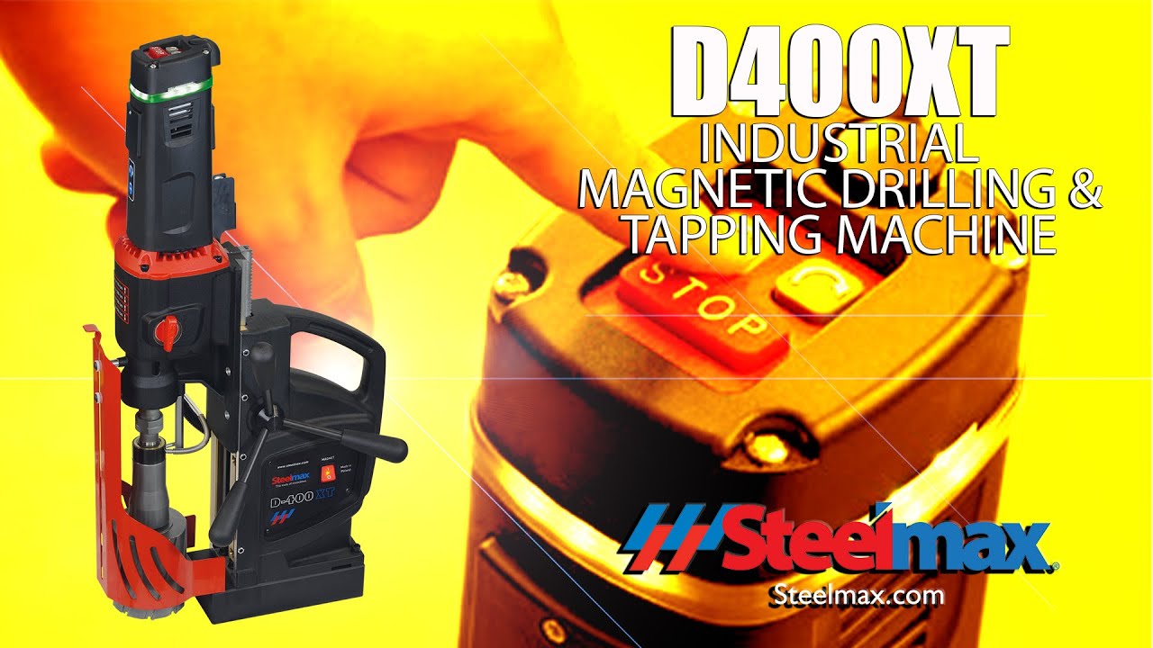 Steelmax D400XT Magnetic Drilling & Tapping Machine