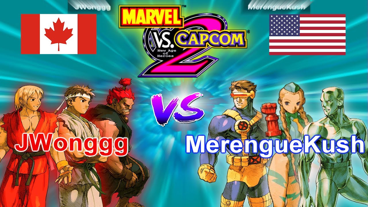 Marvel vs Capcom 2: New Age of Heroes - JWonggg vs MerengueKush