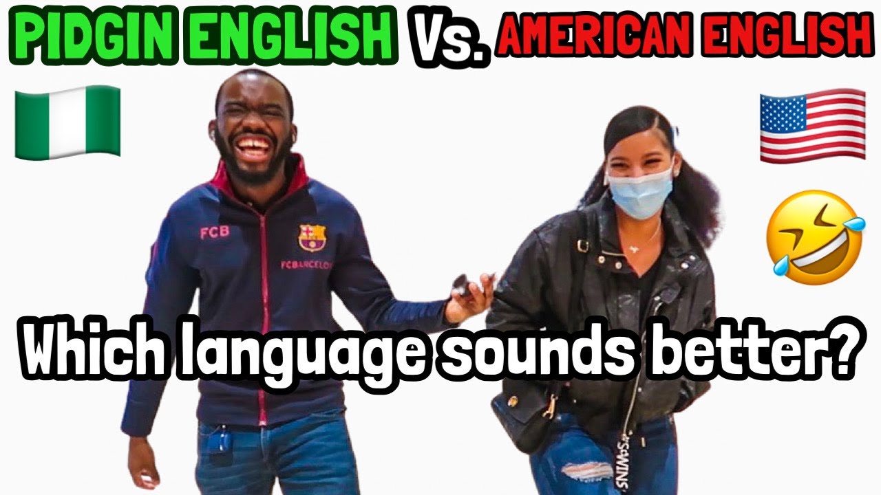 Nigerian Pidgin English Vs American English | Which Language Sounds Better To You?| Public Interview