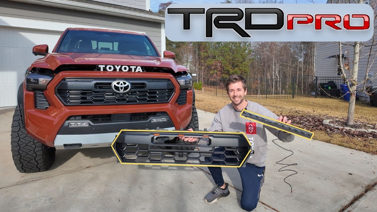 Действительно ли решетка радиатора TRD PRO стоит своих денег для Toyota Tacoma?