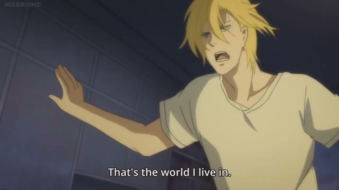 Ash and Eiji acting like a couple &hearts;