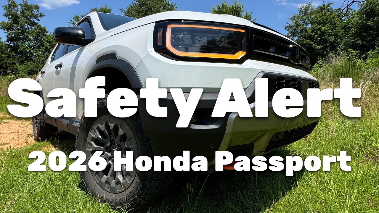 SAFETY ALERT: 2026 Honda Passport - Warning for Dog Owners