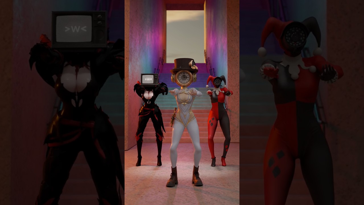 Rate My Dance 🎵 [Clock Woman & Camera Woman & Tv Woman ] 