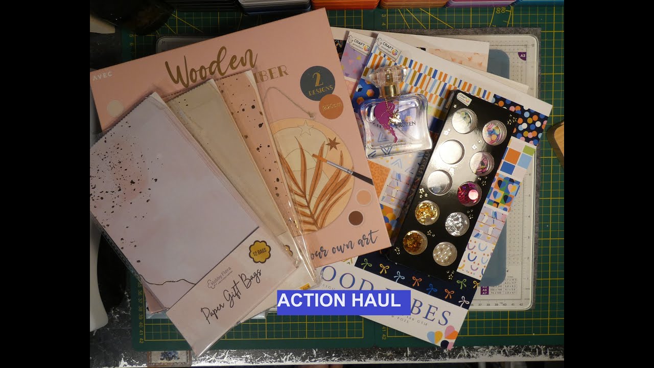 Action Haul vieles NEUES, Streuteile, Blöcke, Holz Malen nach Zahlen, richtig mega