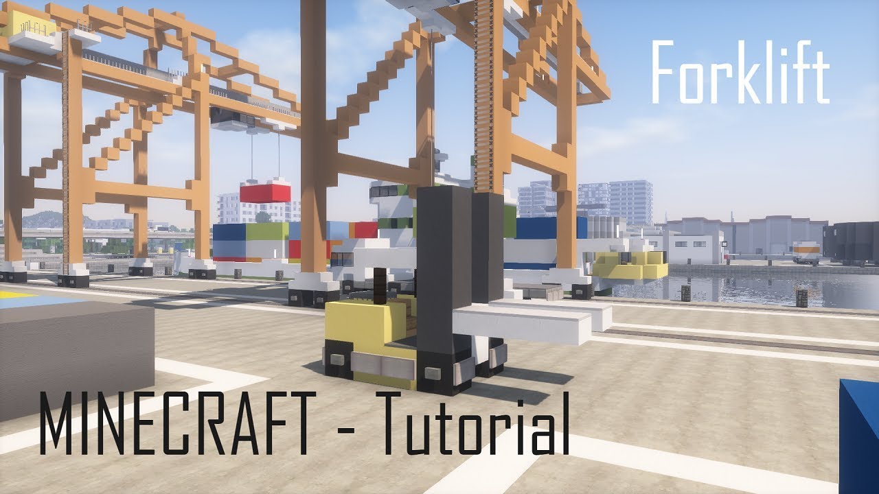 Minecraft Forklift - Vehicle Tutorial