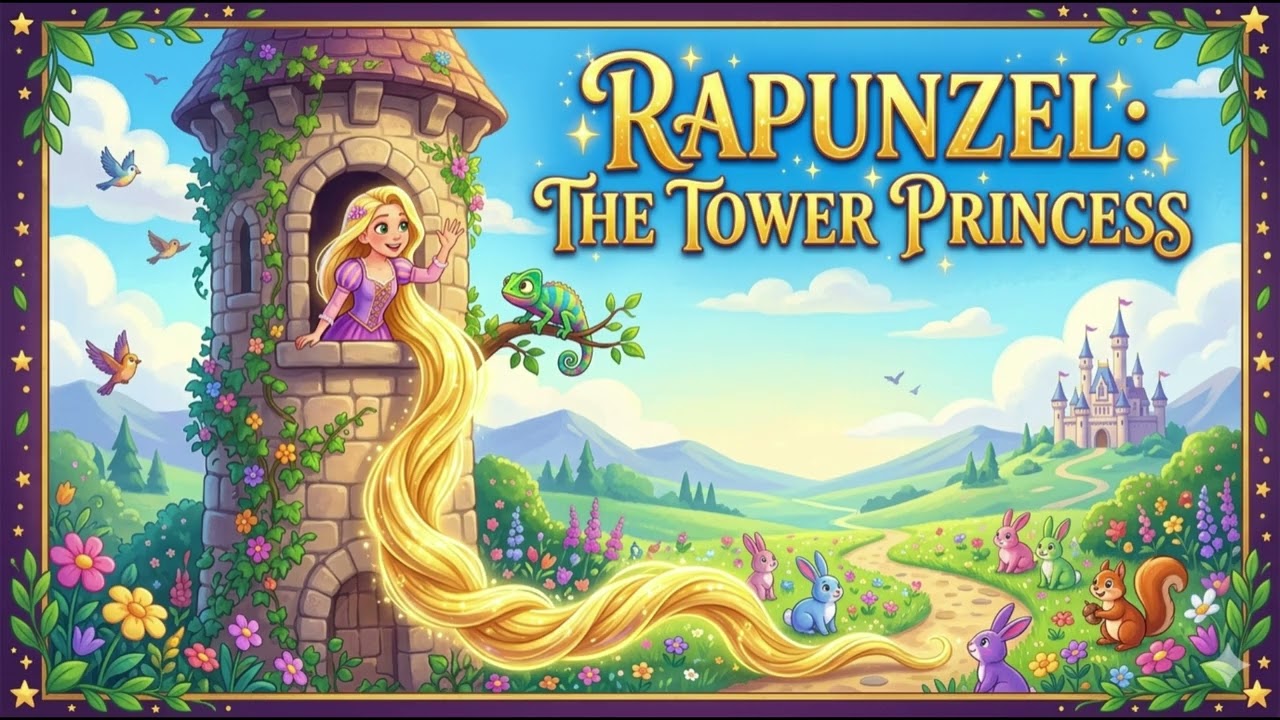 Rapunzel: the Tower Princess: A Journey of Hope | Rolling Kitten TV