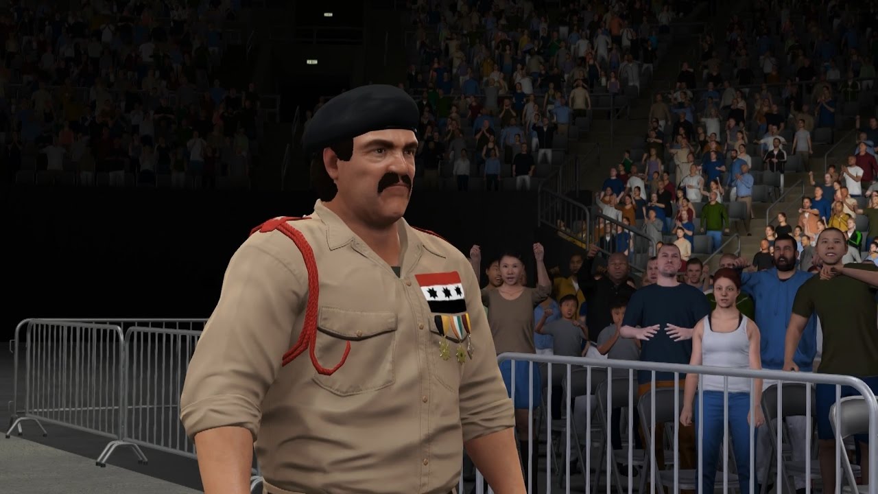 WWE 2K16 - General Adnan (Entrance, Signature, Finisher)