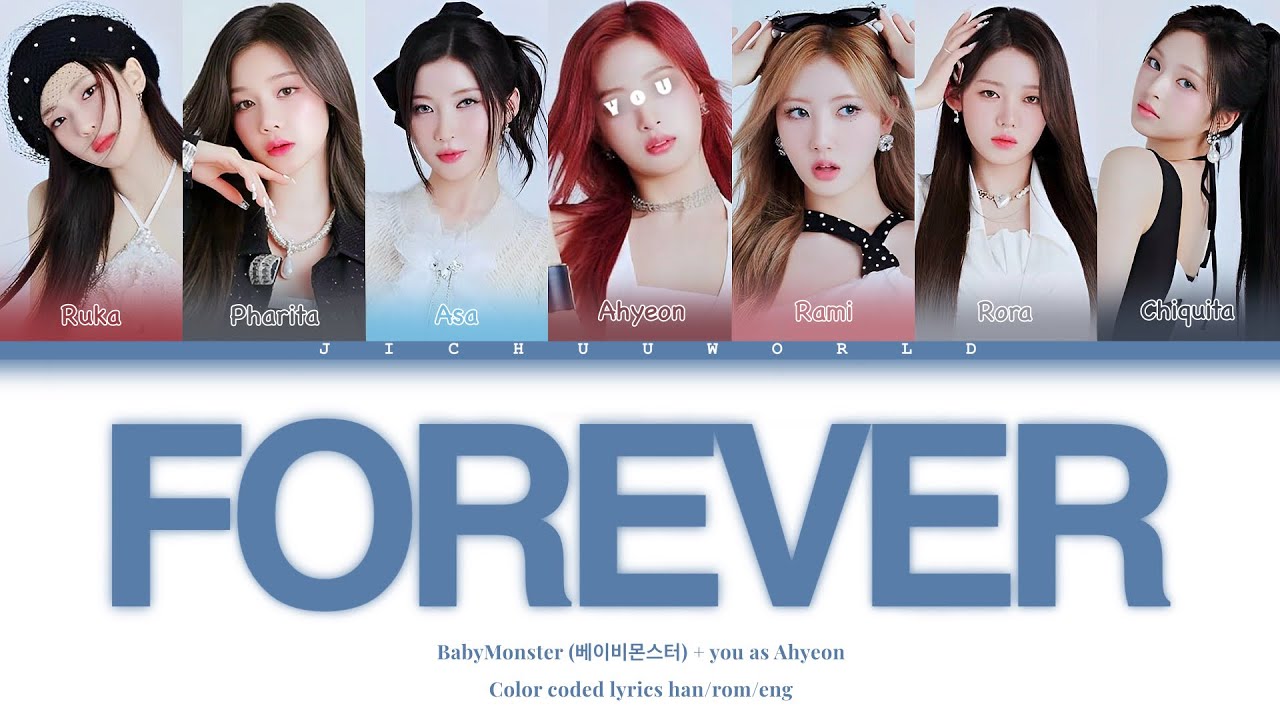 [Karaoke ver.] BABYMONSTER (베이비몬스터) "Forever" but you are Ahyeon (Color Coded Han/Rom/Eng) REQUESTED