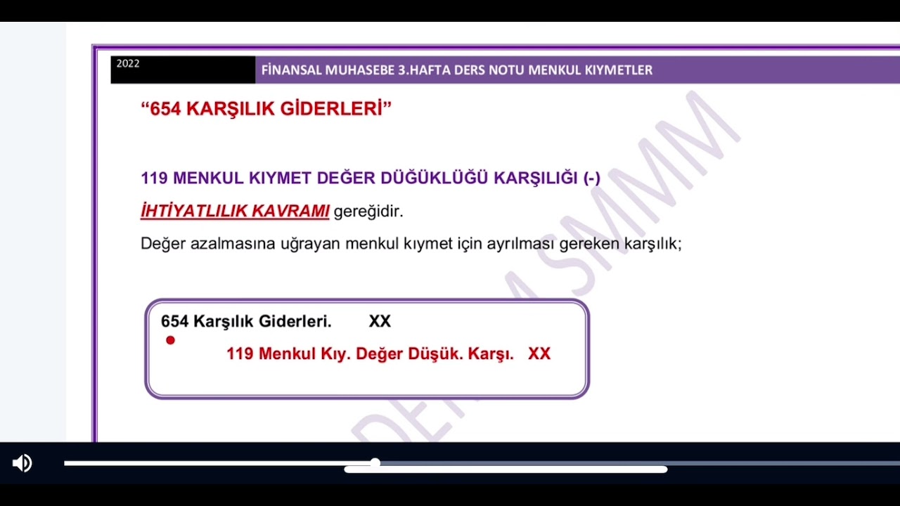 Sgs “Menkul kıymetler, hisse senedi” KESİN SORU