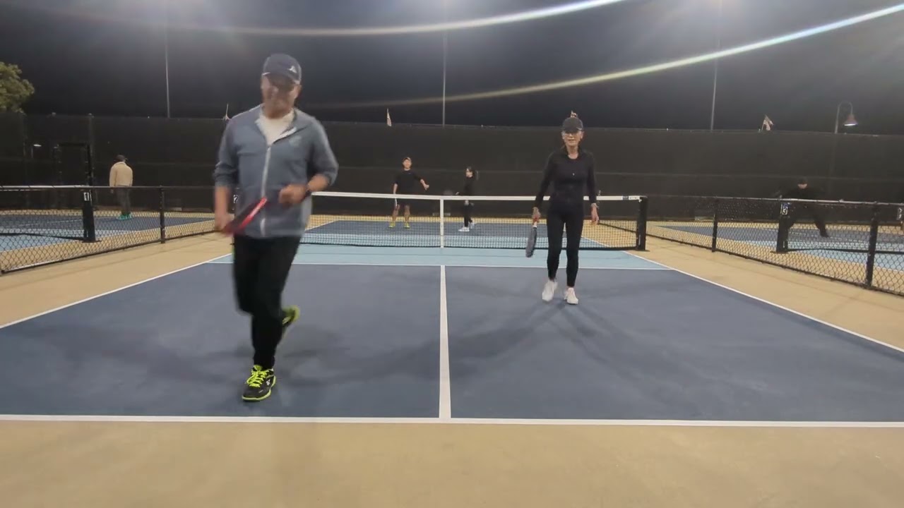 Eric, Jill vs Ping, Phillip 2.23.26 #pickleball Set 1 at Vellano Park, Chino Hills, CA