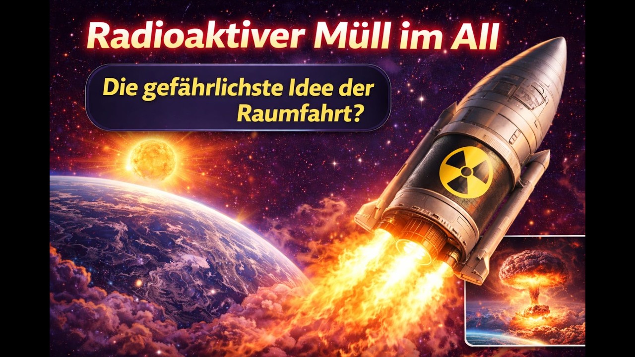 Leichter Erklärt: Atommüll ins Weltall schießen – Geniale Lösung oder Wahnsinn?