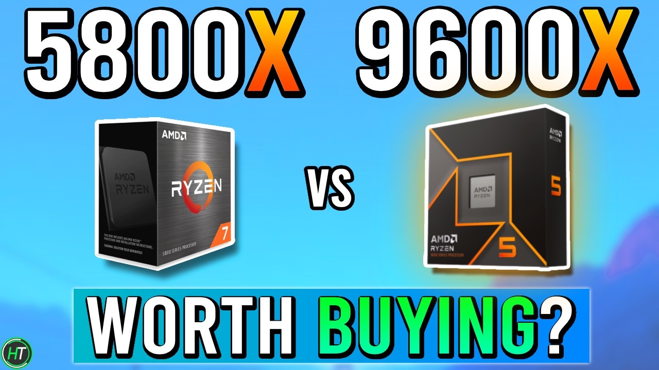R7 5800X vs R5 9600X  -  INSANE FPS Gap?!