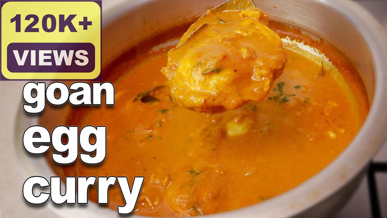 Goan Egg Curry Recipe | Goan Egg Drop Curry Recipe | Egg Curry Goan Recipe