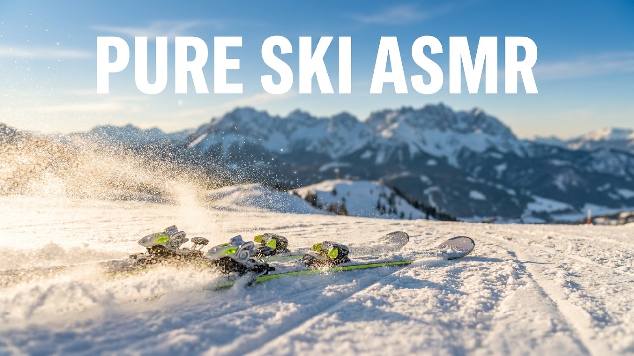 Skiing Steinplatte Waidring 🇦🇹 | POV (No Music / No Talking) | Pure Ski ASMR