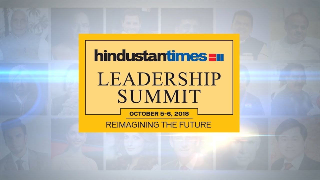 #HTLS2018 LIVE: The 16th Hindustan Times Leadership Summit