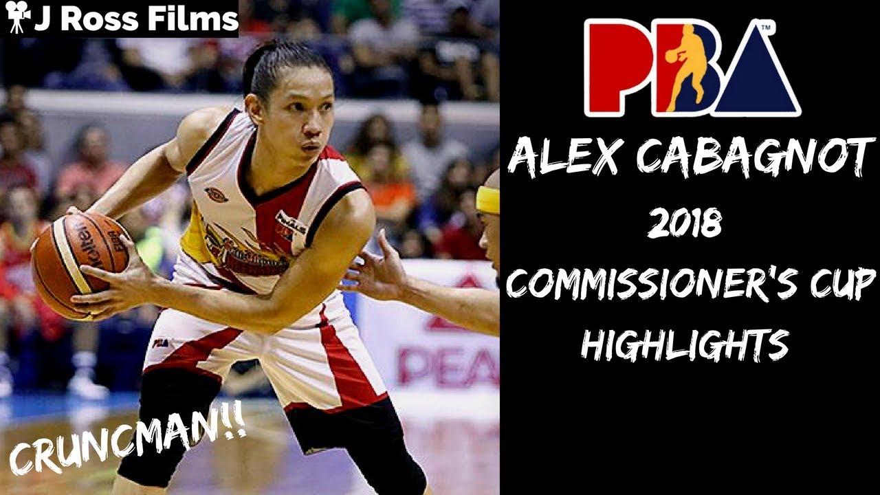 Alex Cabagnot EPiC Full Offense Highlights 2018 Commissioner's Cup! | THE CRUNCHMAN!
