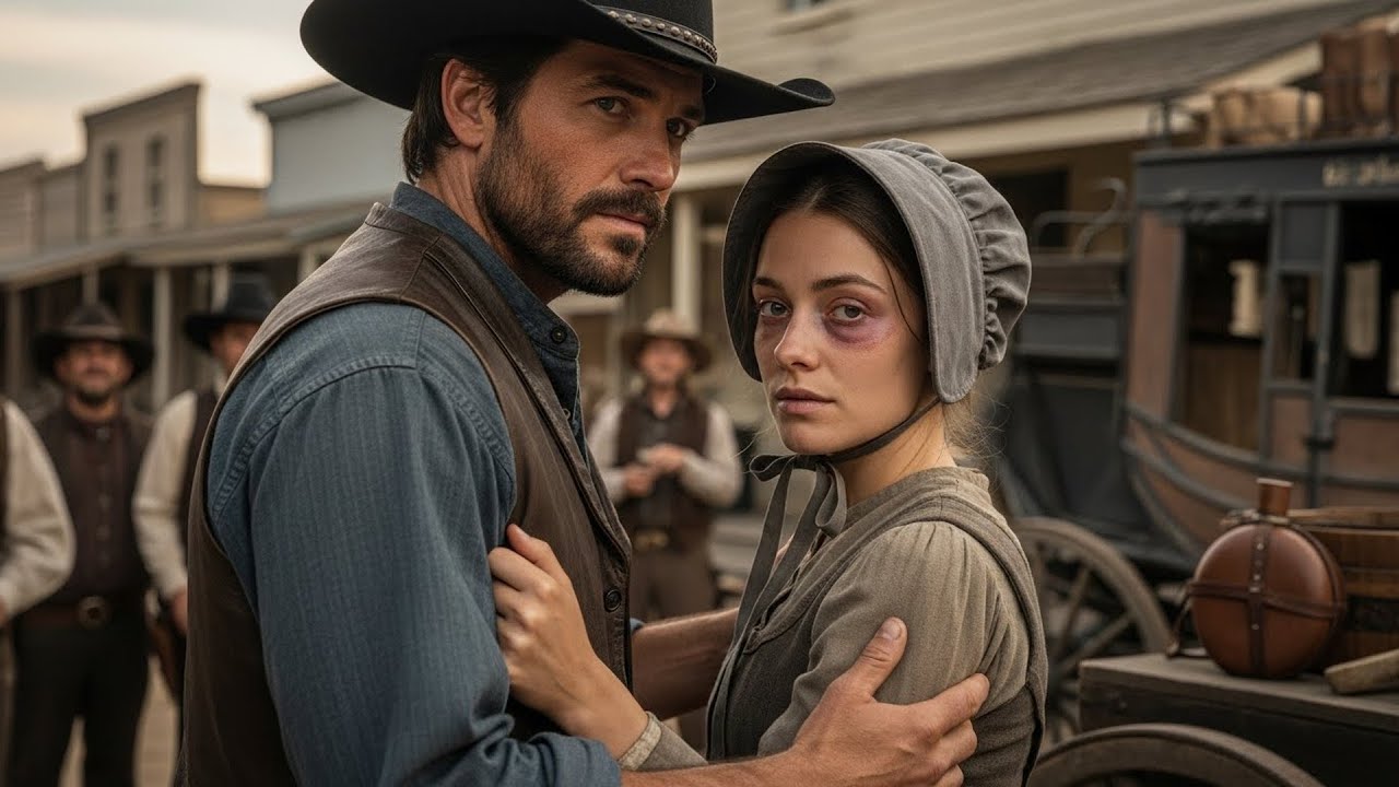 The Mail-Order Bride Arrived With Two Black Eyes, The Cowboy Said "That Life Is Over Now"