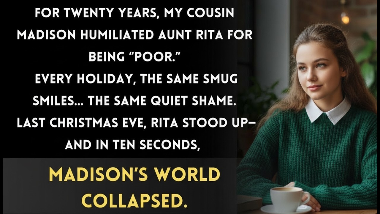 My Cousin Mocked Our 'Poor' Aunt for 20 Years    Then She Revealed Her $47 Million Secret