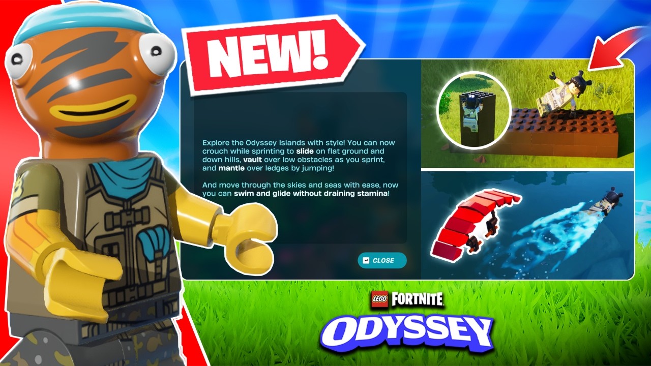 ВСЁ, ЧТО ВАМ НУЖНО ЗНАТЬ о СЕГОДНЯШНЕМ ОБНОВЛЕНИИ в LEGO Fortnite Odyssey!