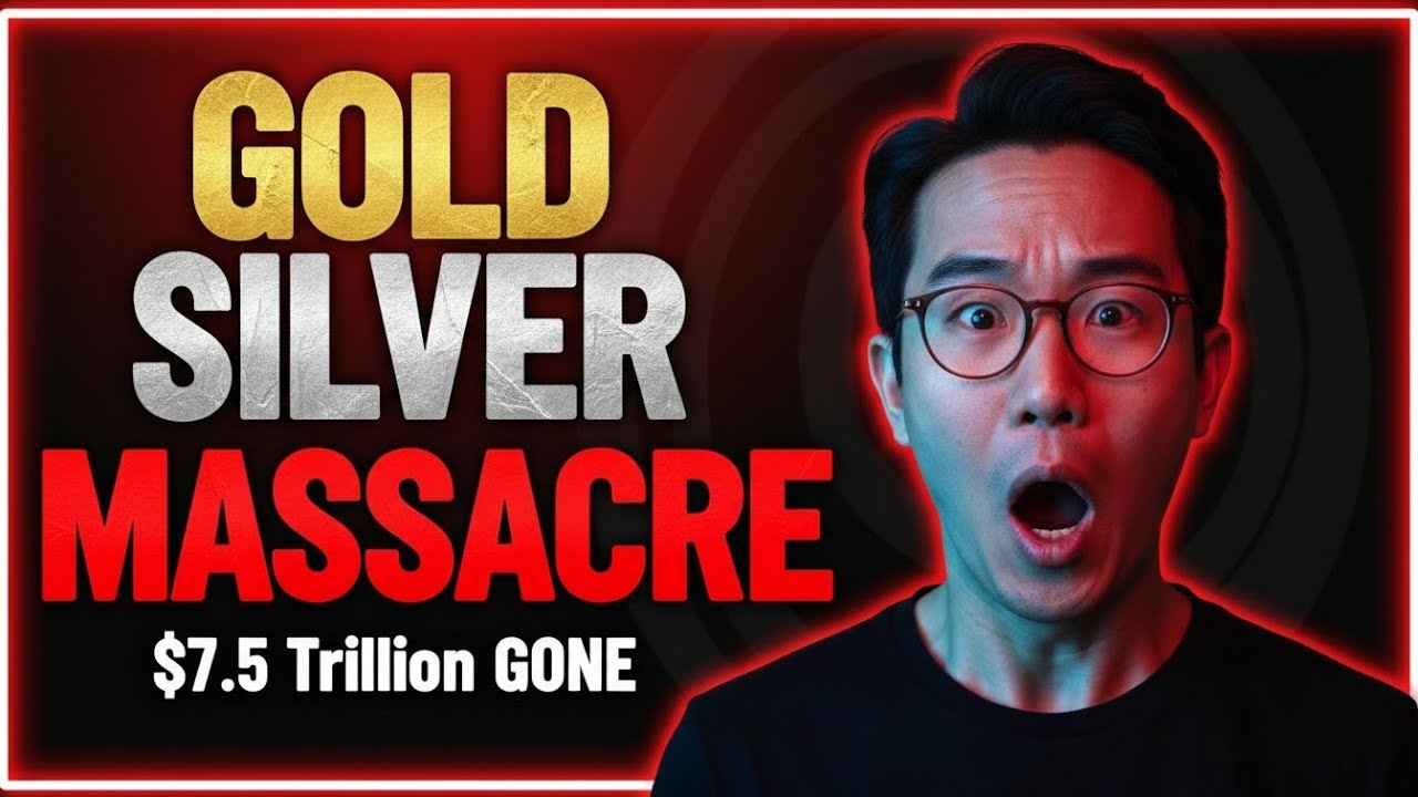 GOLD SILVER CRASHED — $7.5 Trillion GONE + Gulf Refineries BURNING + 1979 Again?
