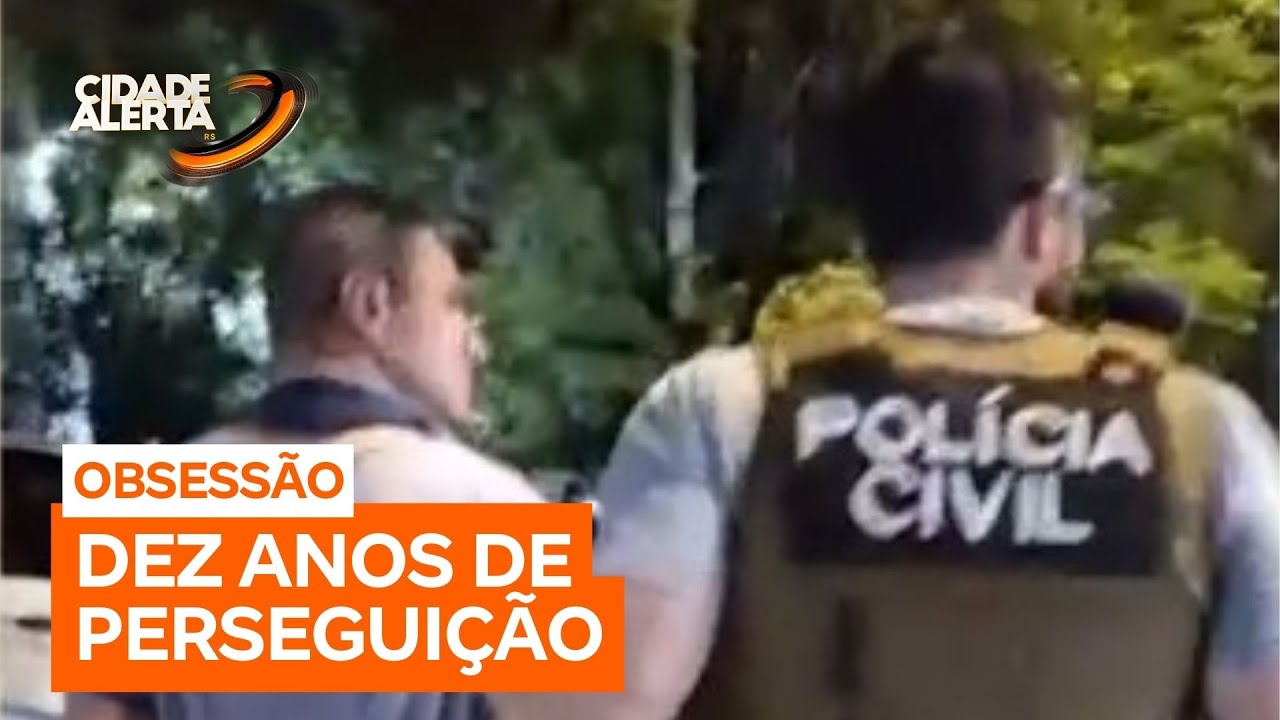Homem é preso por perseguir mulher por uma década em Gravataí (RS)