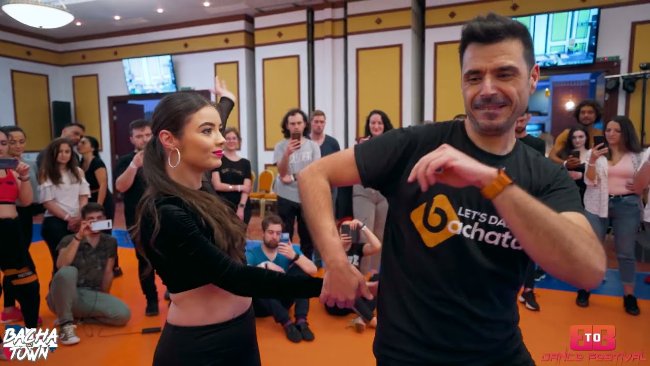 Alex Alberola & Adina -  Amantes - bachata demo @BtoBBachataDanceFestival #alexalberola