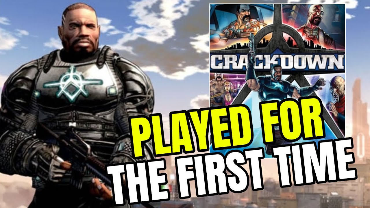Я впервые сыграл в Crackdown 1 в 2024 году, и это было ПОТРЯСАЮЩЕ!!