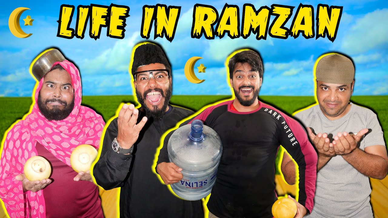 LIFE IN RAMZAN | THE FUN FIN | COMEDY SKIT | FUNNY SKETCH