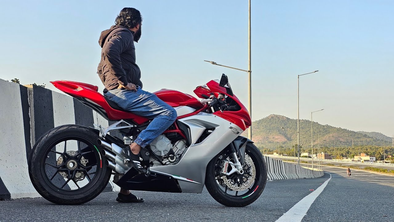 day out with MV Agusta F3 800!