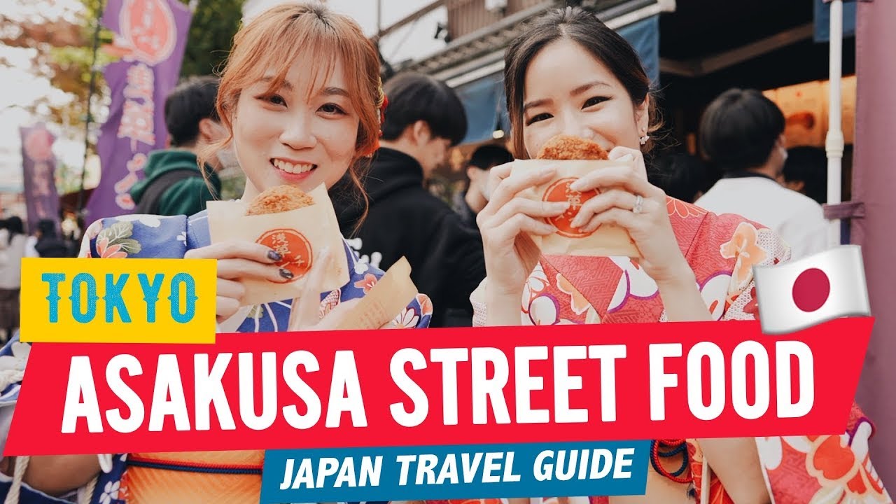 🇯🇵 Tokyo Street Food Tour in ASAKUSA you MUST TRY! 🍡 | Japan Travel Food Guide