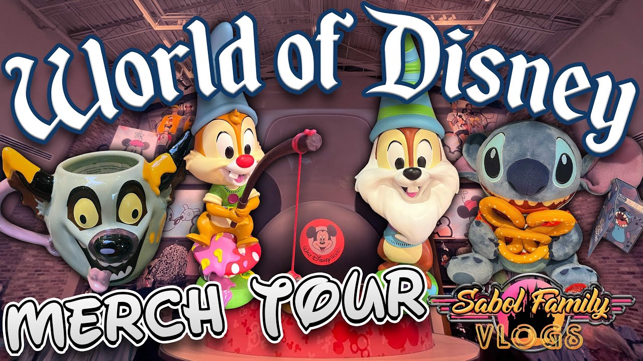 WORLD OF DISNEY NEW MERCHANDISE SHOPPING Tour | Disney Springs February 2024 ~ Walt Disney World!!