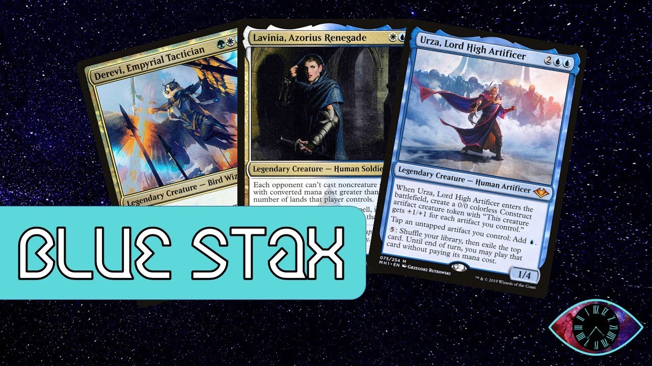 cEDH Blue Stax: Urza, Lavinia, and Derevi Deck Tech