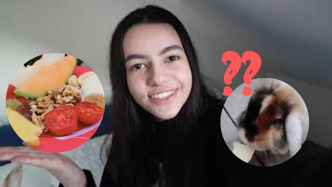 Trauben & Honigmelone f&uuml;r KANINCHEN?! Futtertest mit Hazel | M. M&ouml;rki