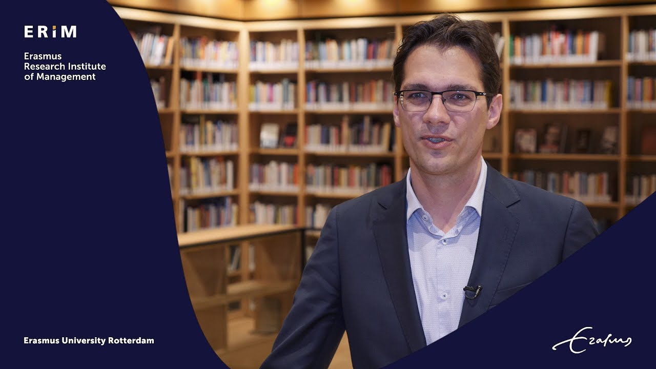 Professor Steven Sweldens introduces PhD in Business and Management at ERIM
